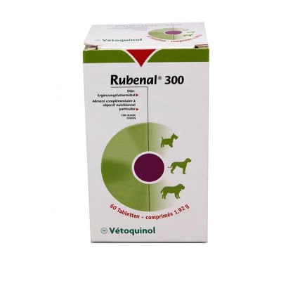 Vetoquinol Rubenal 300 MG 60 Tablets